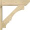 Ekena Millwork Balboa Slat Rough Sawn Outlooker, Douglas Fir, 8"W x 32"D x 32"H OUT08X32X32BOA06RDF - alternate 2